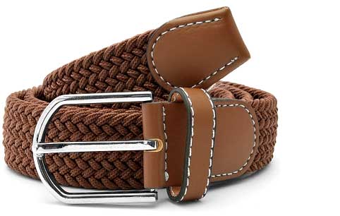 Et elegant brun bælte der ikke er ordinært eller kedeligt. Bredden er 3.5 cm.